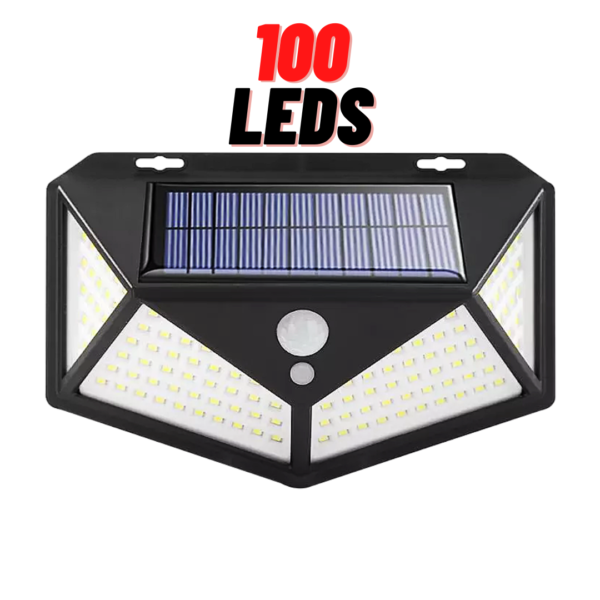 100 LED Solar Power Motion Sensor Light Outdoor Security Garden Waterproof Lamp