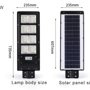 150w Outdoor IP65 Waterproof All- In -One LED Solar Street Light Lamp